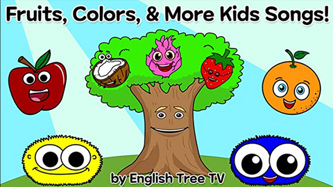 English Tree TV: Fruits, Colors & Shapes